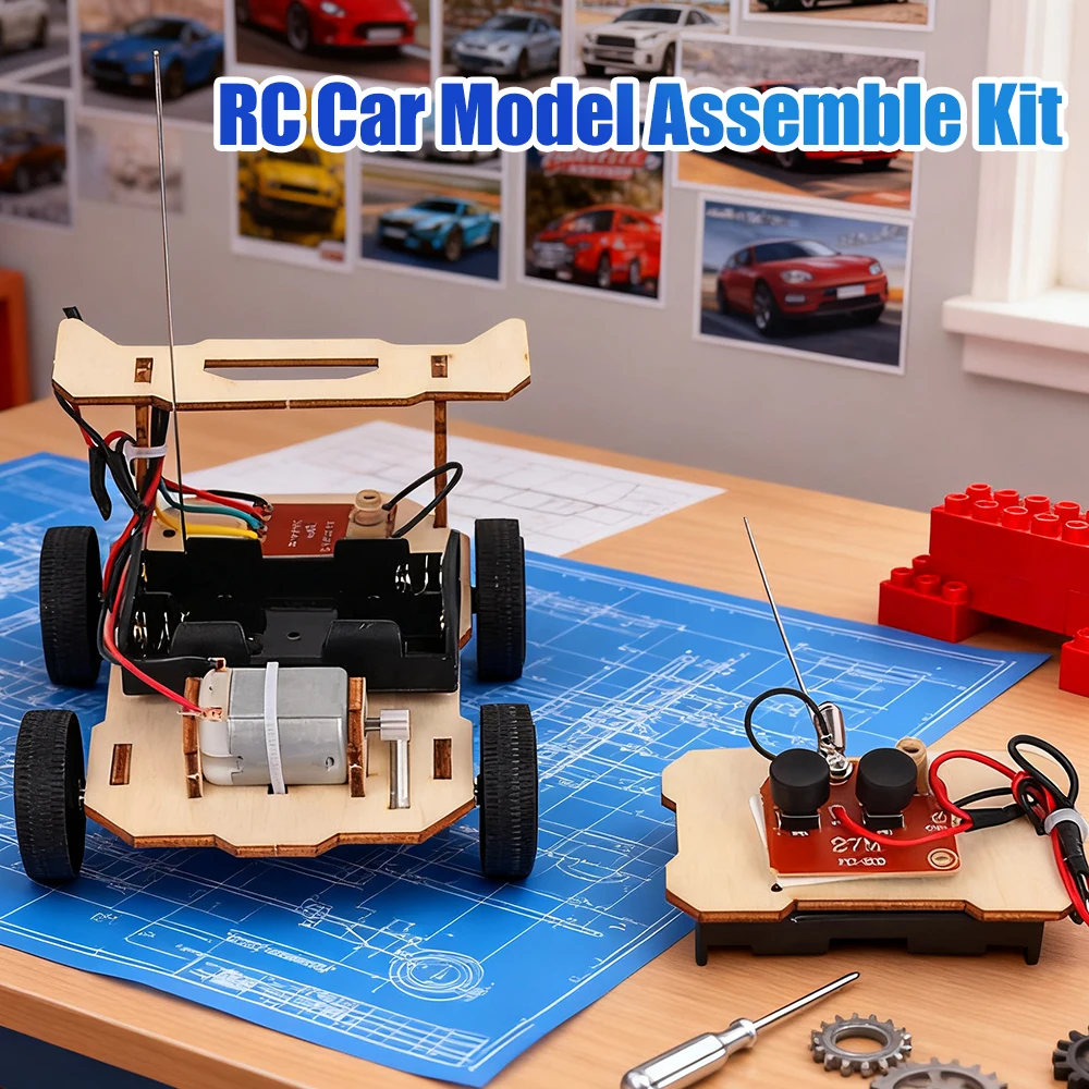 Drone Vera Rc - DIY RC Car Model Assemble Kit