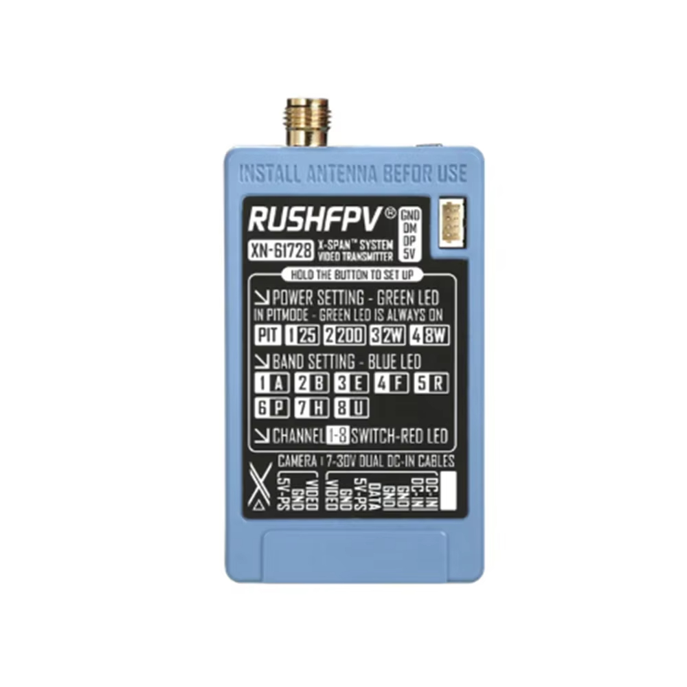 RUSHFPV 6.1‑7.2G 8W X61728 VTX - Drone Rc Remote Control recension och pris