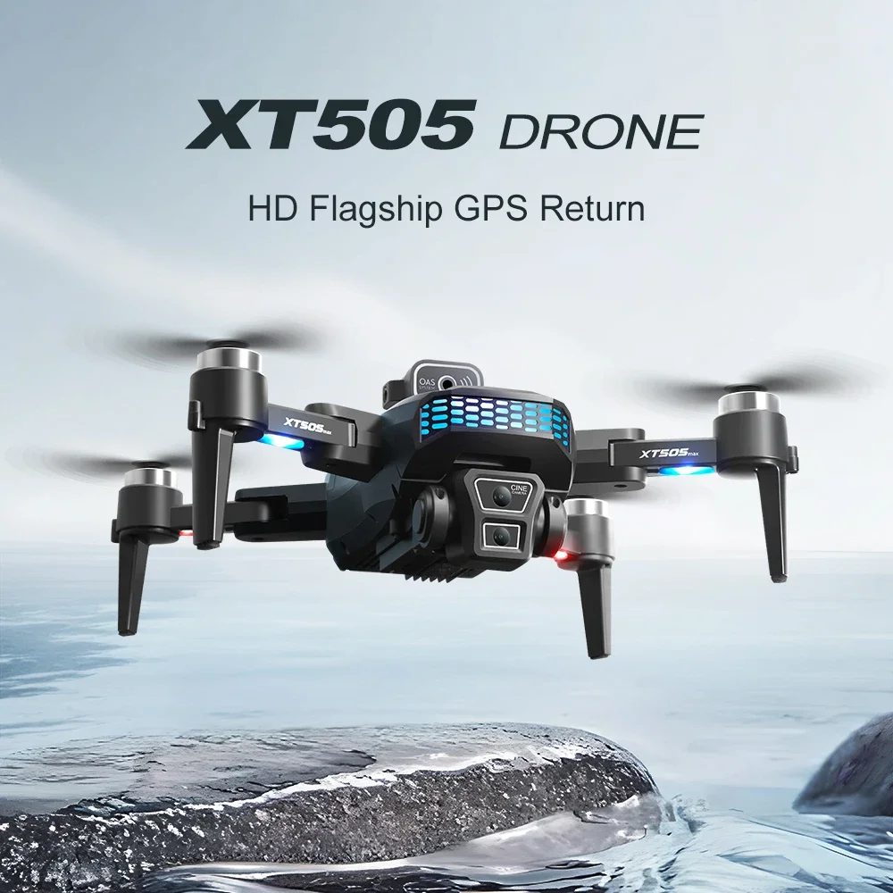 XT505 RC Drone 4K Dual Camera  - Xt505 Rc Drone recension och pris