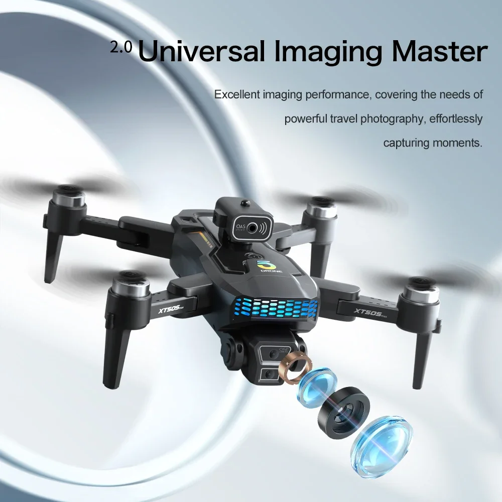 XT505 RC Drone 4K Dual Camera  - Xt505 Rc Drone recension och pris