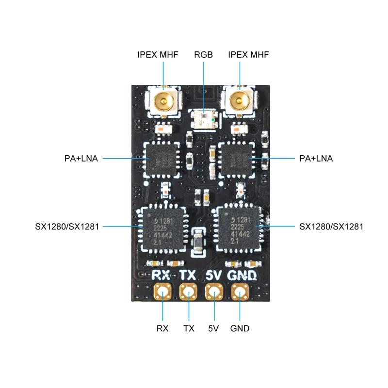 BETAFPV ELRS Receiver 915MHz F - Drone Rc Aircraft recension och pris