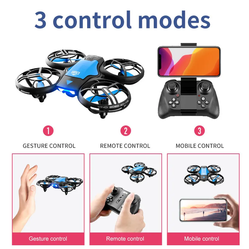 V8 New Mini Drone 4K Professio - Drone Rc App recension och pris