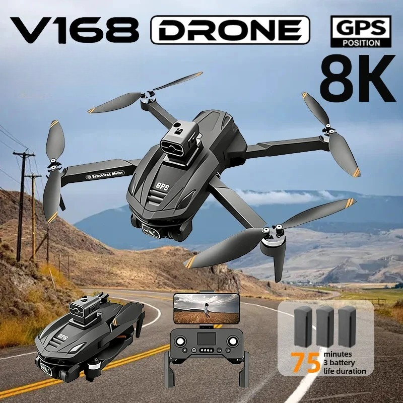 Original V168 GPS Drone Profes - Drone Ls Rc recension och pris