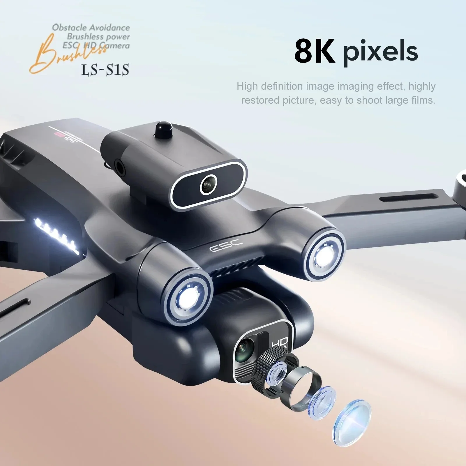 New S1S 5G GPS Drone Camera 8K - Drone Rc Gps recension och pris