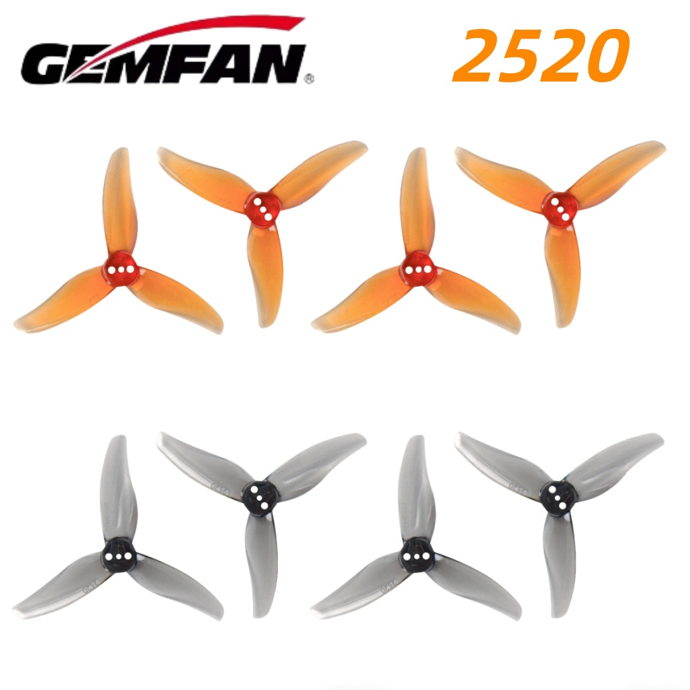 4Pairs Gemfan Hurricane 2520 2 - Fpv Racing Motor recension och pris