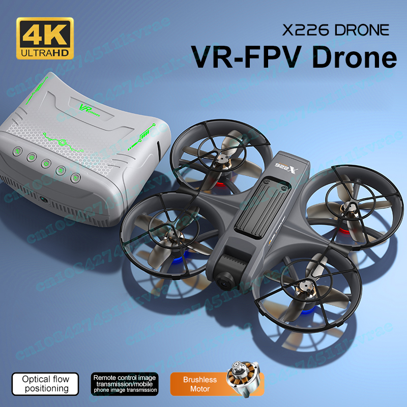 X226 VR FPV Drone 4K HD Dual C - Drone Rc X226 recension och pris