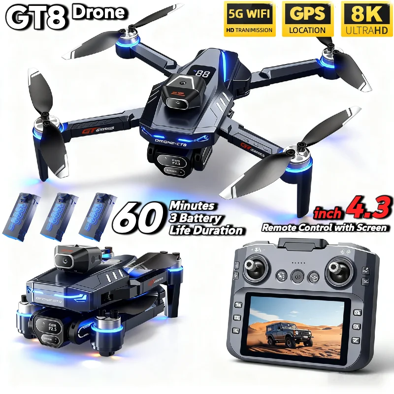 HOT For LSRC GT8 Drone 4K Prof - Drone Rc Holder recension och pris