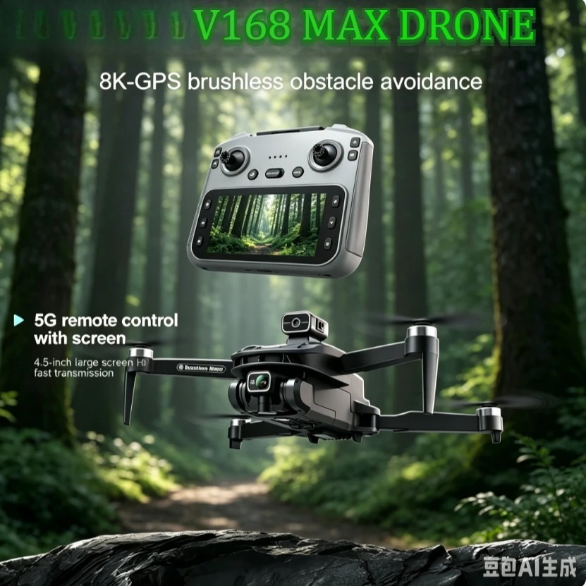 Original V168 MAX Foldable RC  - Drone Ls Rc recension och pris