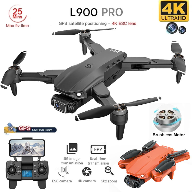 L900 Pro GPS Drone 4K Professi - Drone Rc Gps recension och pris