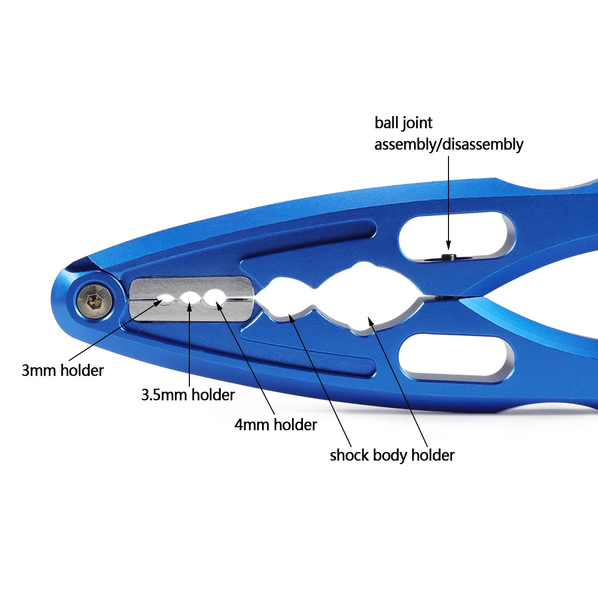 Aluminum CNC Pliers Pivot Ball - Drone Rc Holder recension och pris