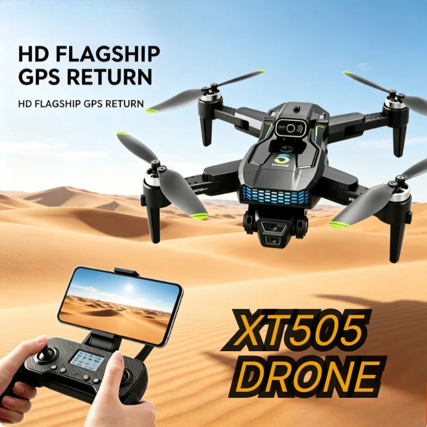Original XT505 Foldable GPS Dr - Xt505 Rc Drone recension och pris