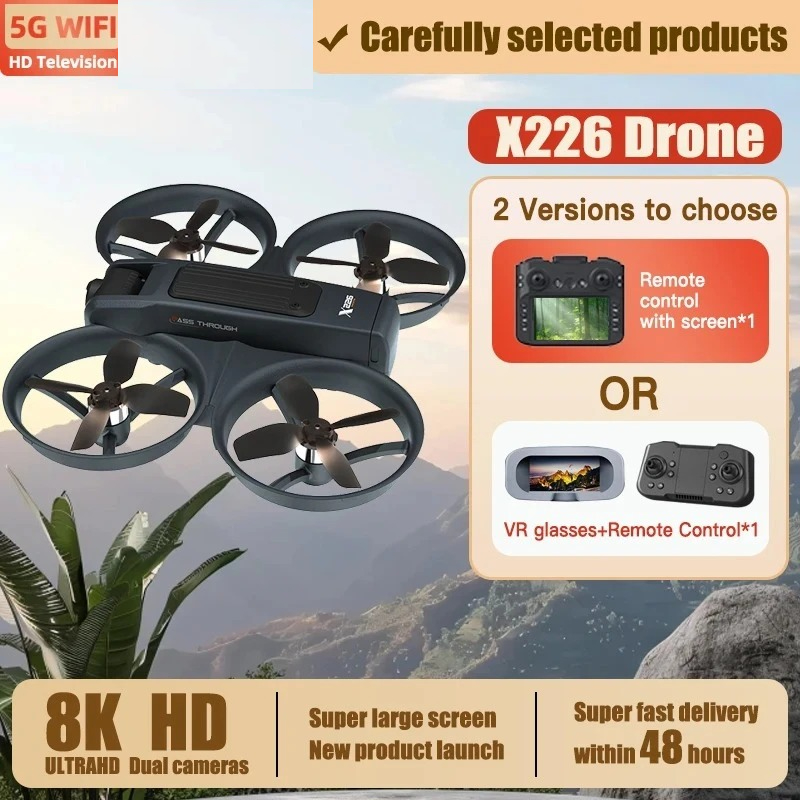 Original X226/VR RC Drone 8K P - Drone Rc X226 recension och pris