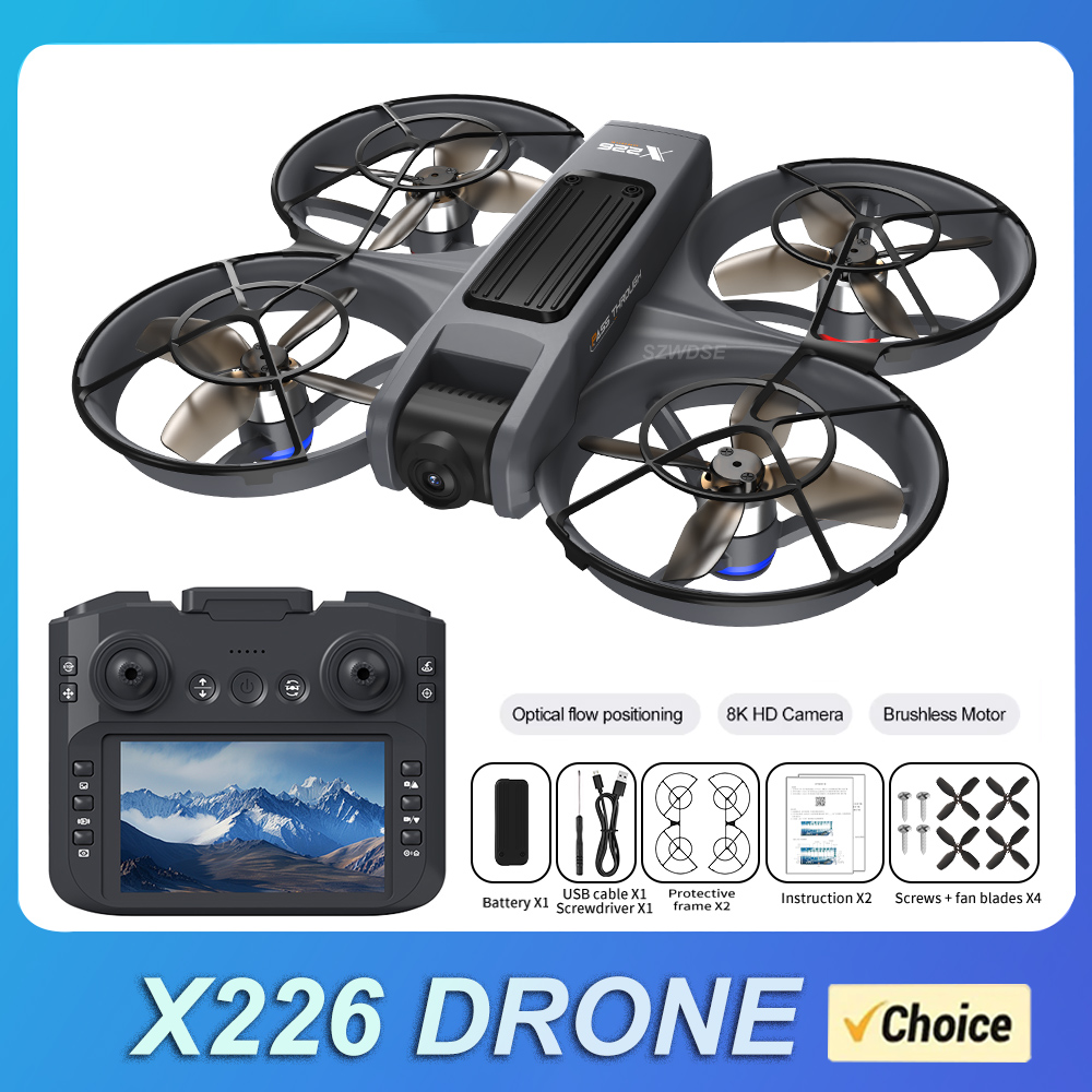 NEW X226 RC Drone 2.4G 5G WIFI - Drone Rc X226 recension och pris