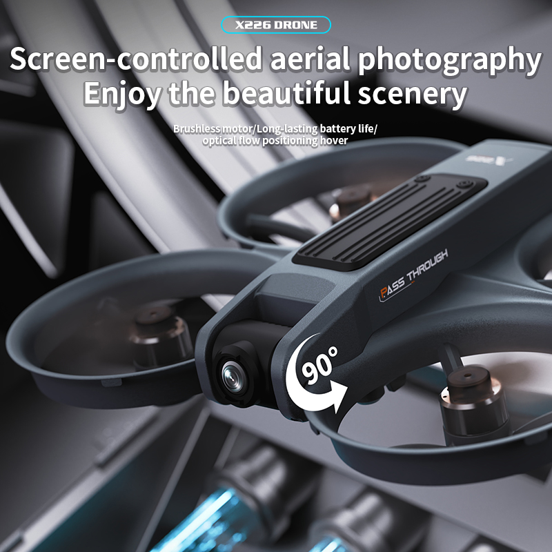 NEW X226 RC Drone 2.4G 5G WIFI - Drone Rc X226 recension och pris