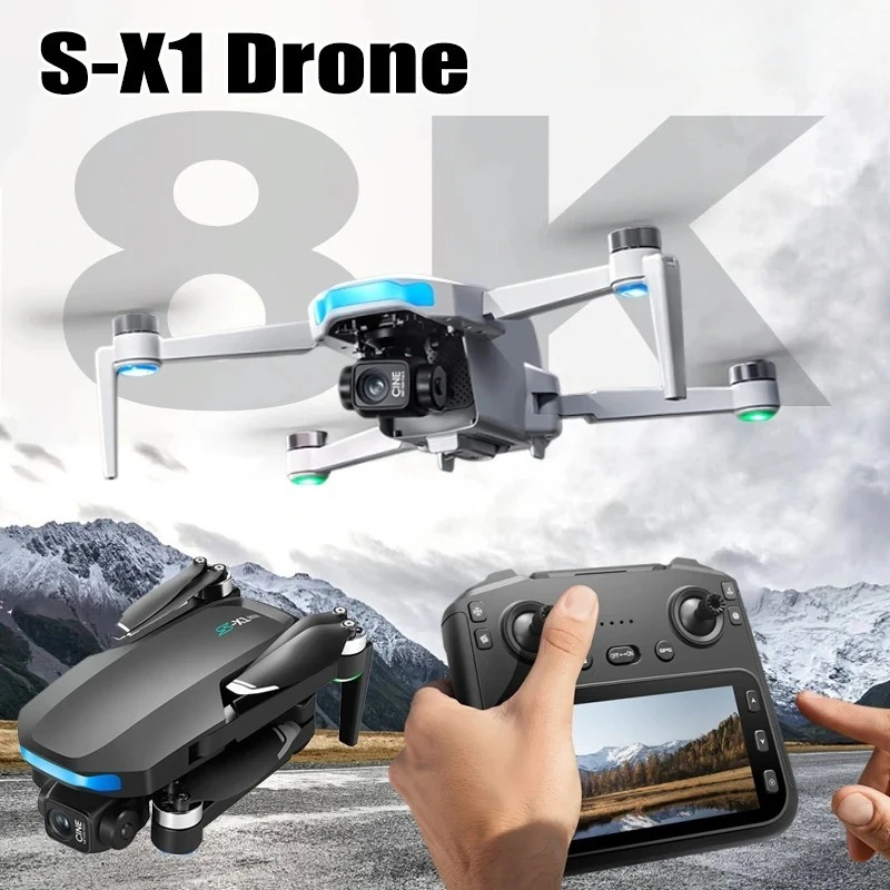 Original S-X1 Drone 8K HD Prof - Drone Vera Rc recension och pris