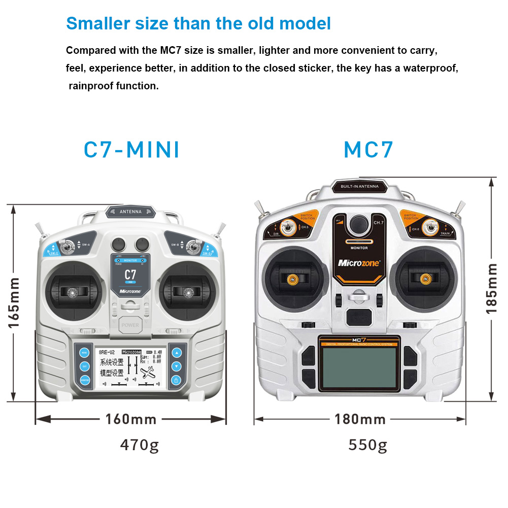 MicroZone MC7 Controller C7 MI - Drone Rc Aircraft recension och pris
