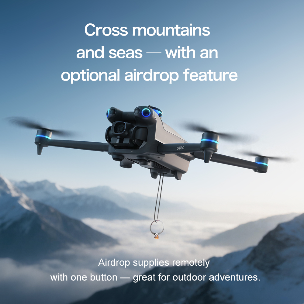 Original GT60 GPS Foldable RC  - Drone Ls Rc recension och pris