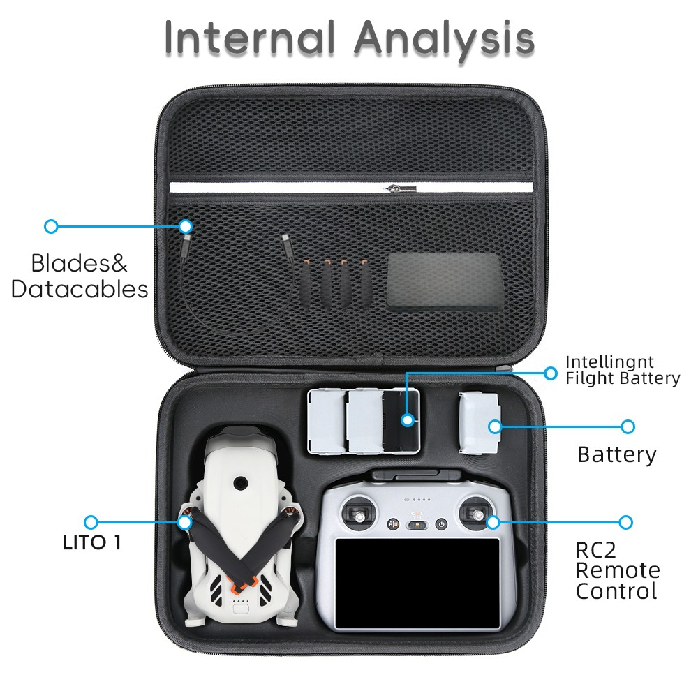 Portable Carrying Case For DJI - Drone Ls Rc recension och pris
