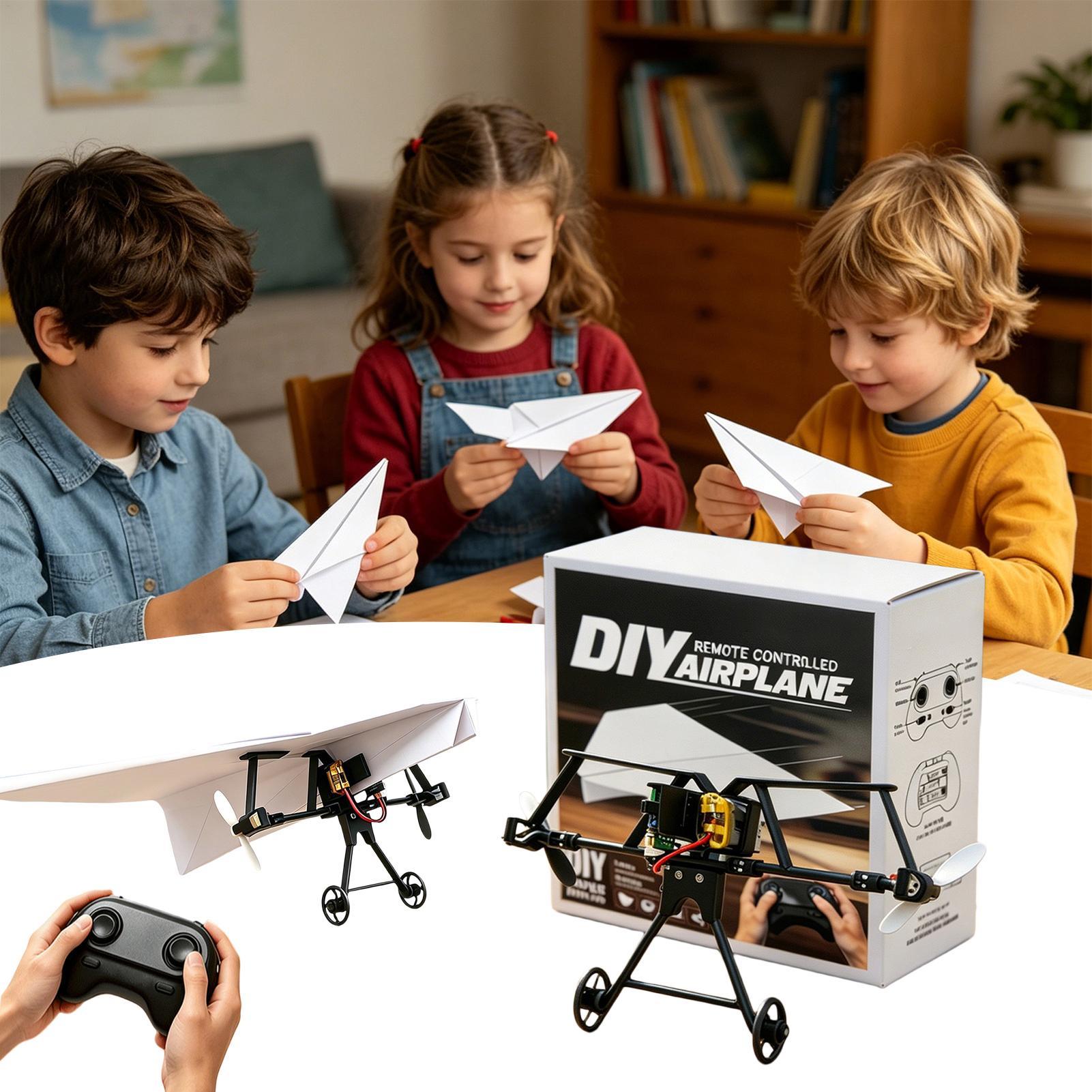 DIY RC Paper Airplane Kit Plan - Drone Rc Aircraft recension och pris