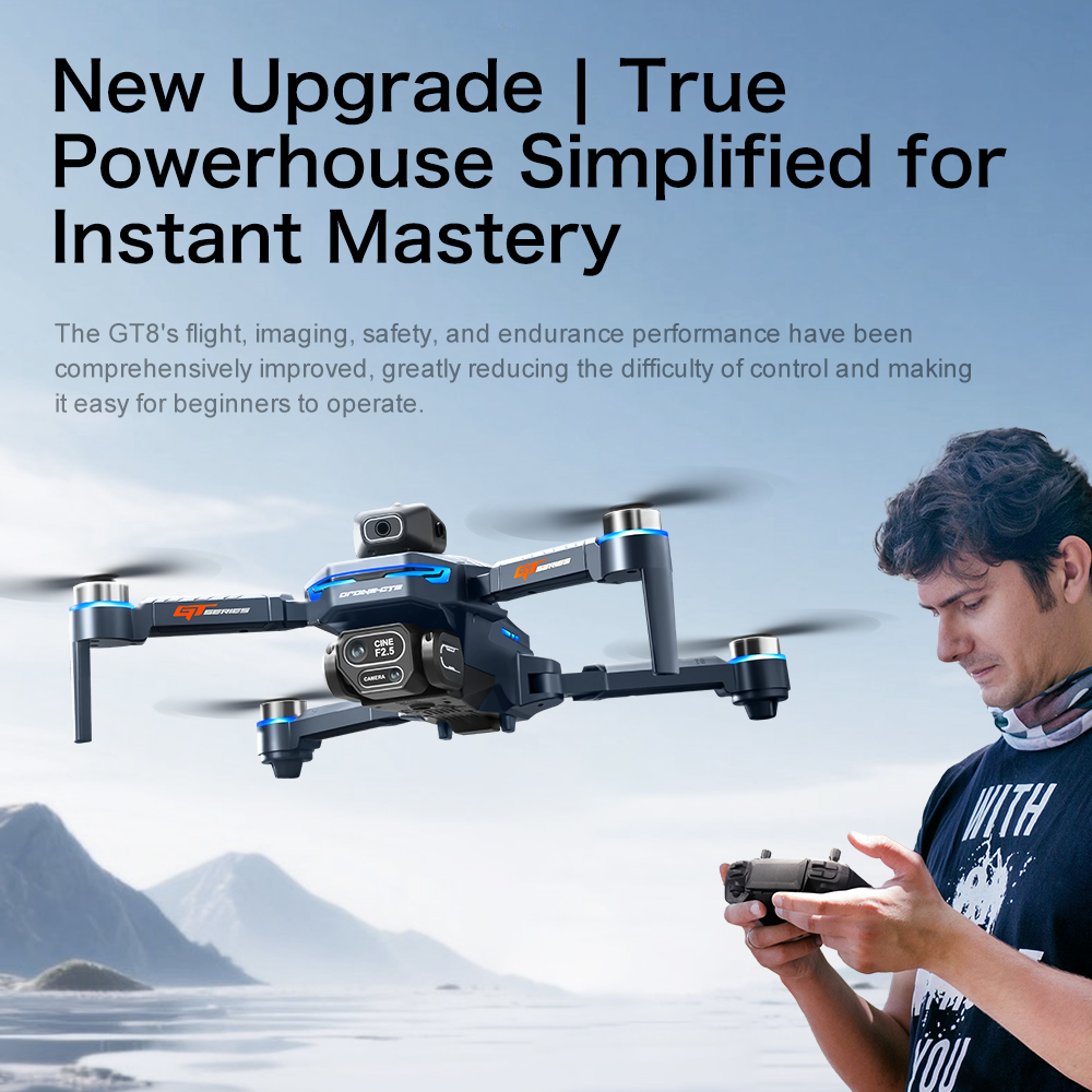 New GT8 RC Drone With 1080P Wi - Drone Rc Price recension och pris