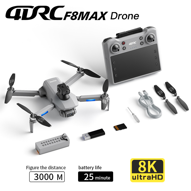 F8 MAX GPS Drone Professional  - Drone Rc Gps recension och pris