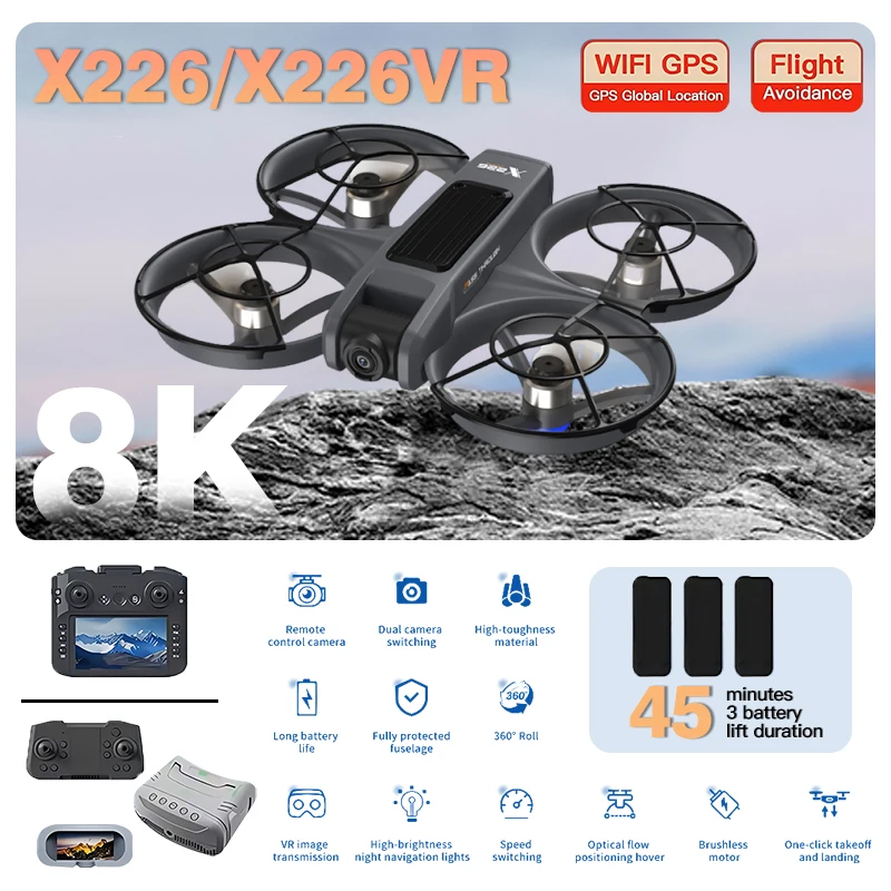 Original X226 X226VR RC Drone  - Drone Rc X226 recension och pris