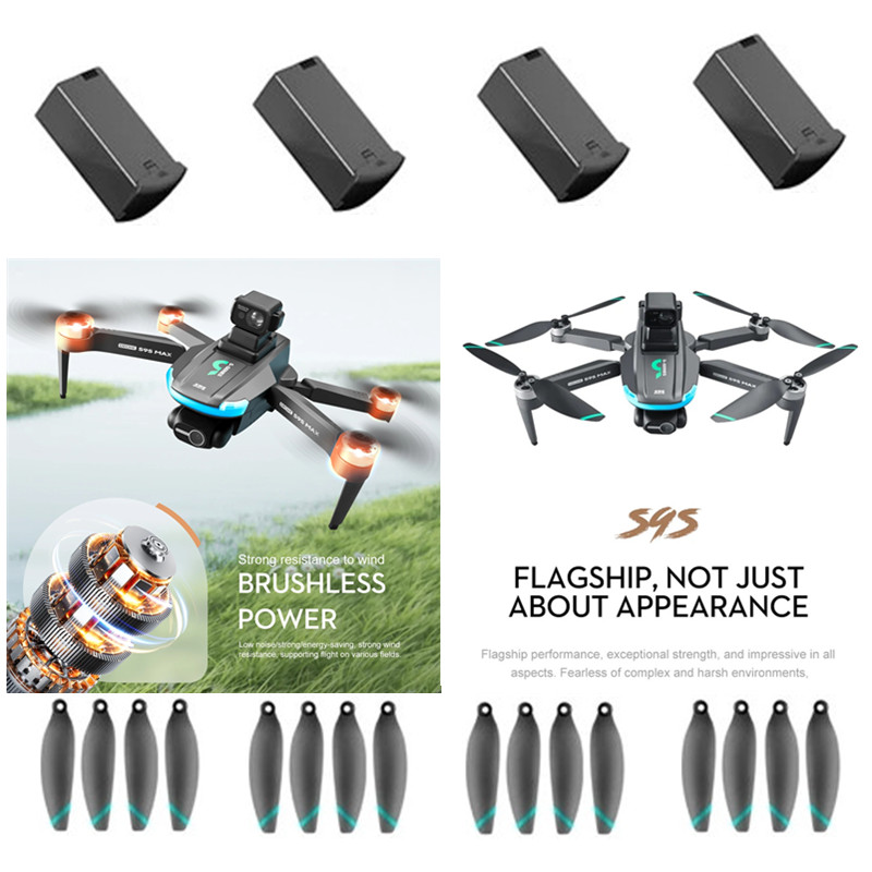S9S MAX Brushless RC Drone Qua - Drone Ls Rc recension och pris