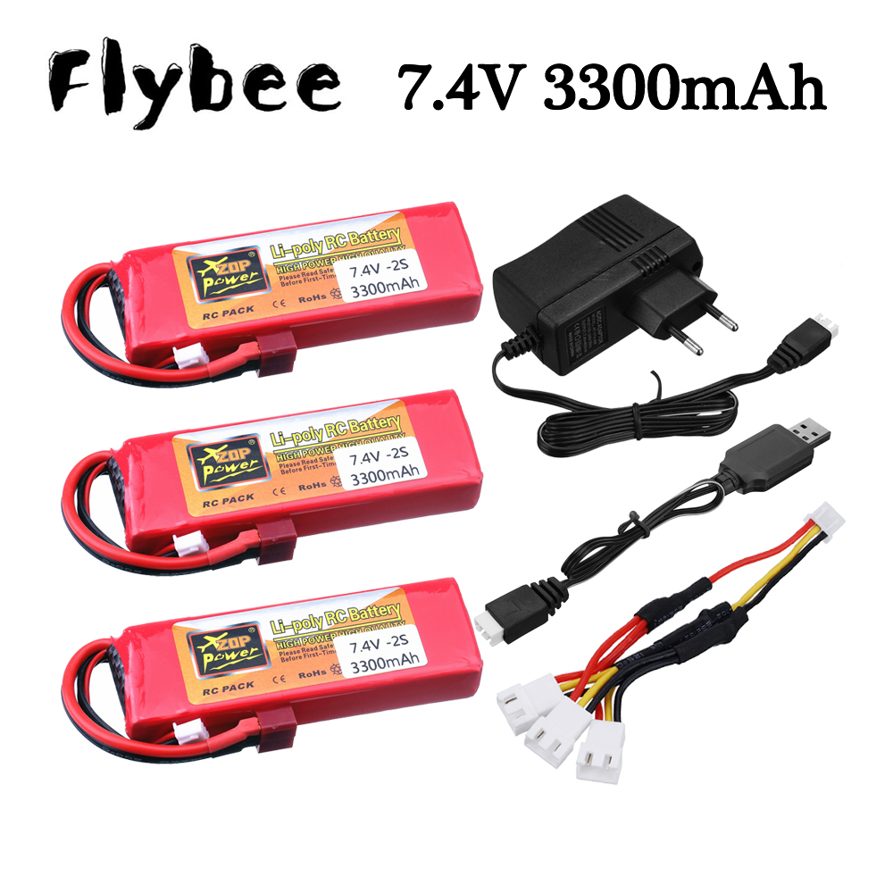 2S 7.4V 3300mAh Lipo Battery C - Lipo Battery Charger recension och pris